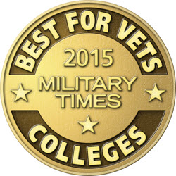Military Times Best for Vets Colleges 2015 logo