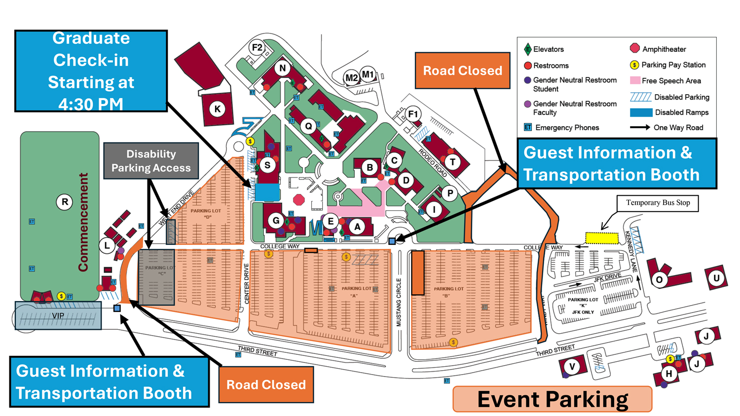 Norco College Commencement 2026 Map Norco College Commencement 2026 Map