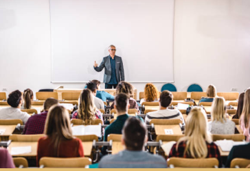 Students in class