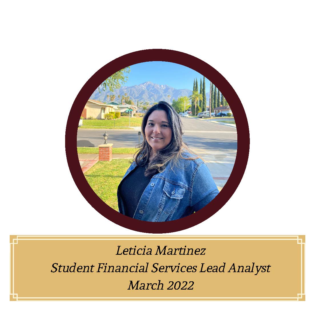 Mustang of the Month March 2022 Leticia Martinez