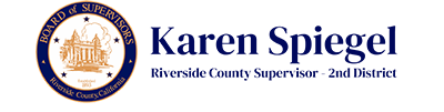 Riverside County Supervisor Karen Spiegel logo