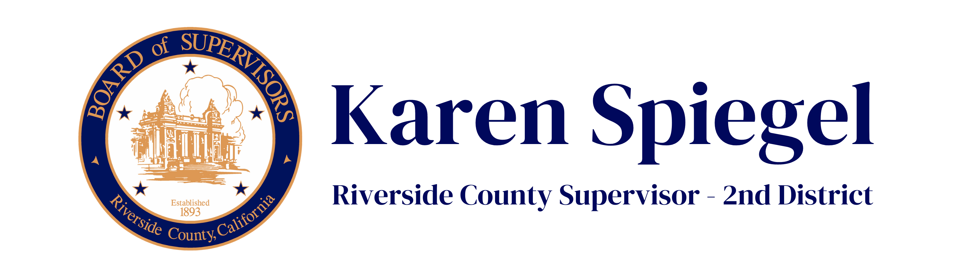 2nd District Supervisor Karen Spiegel logo