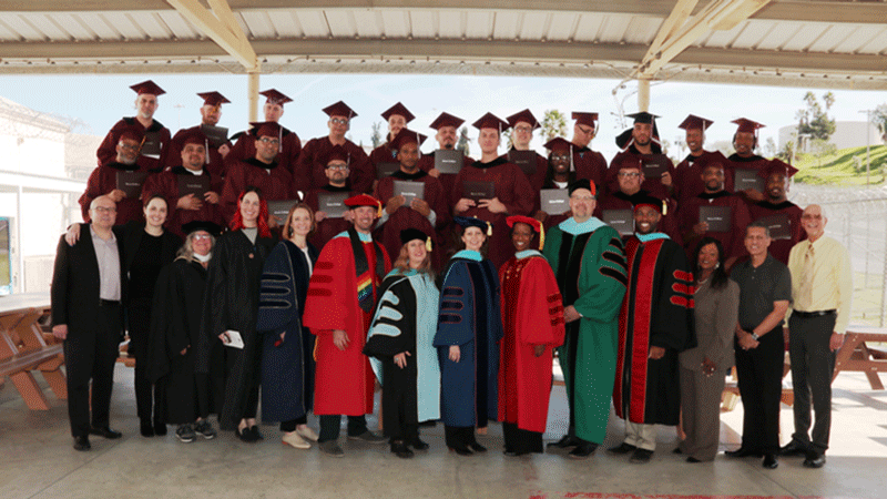 28 Incarcerated Students First to Graduate from Norco College Prison Education Program