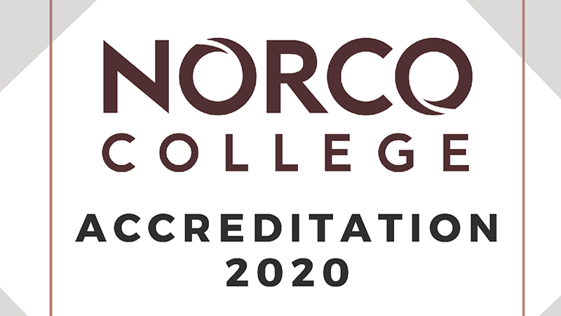Norco College Accreditation 2020 Site Visit banner
