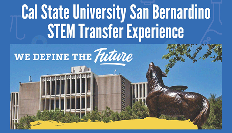 CSUSB STEM Transfer Experience