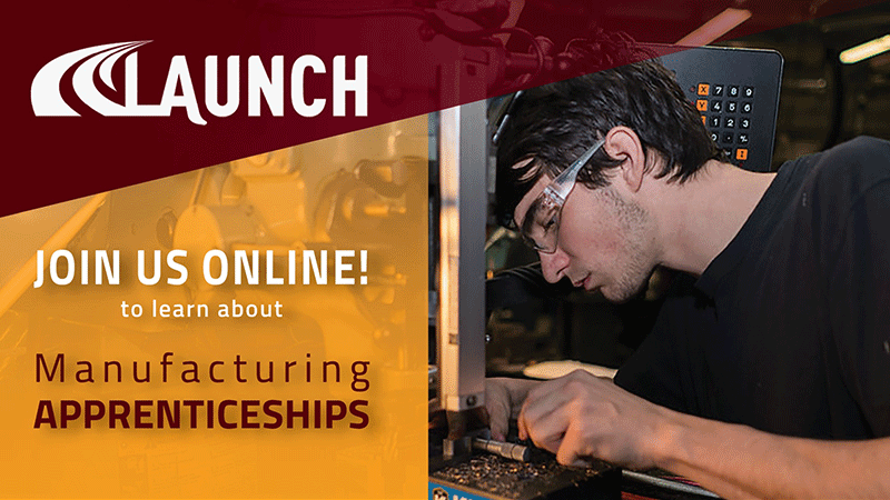 Join Us Online to Learn About Manufacturing Apprenticeships