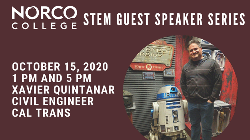 STEM Guest Speaker Series: Xavier Quintanar