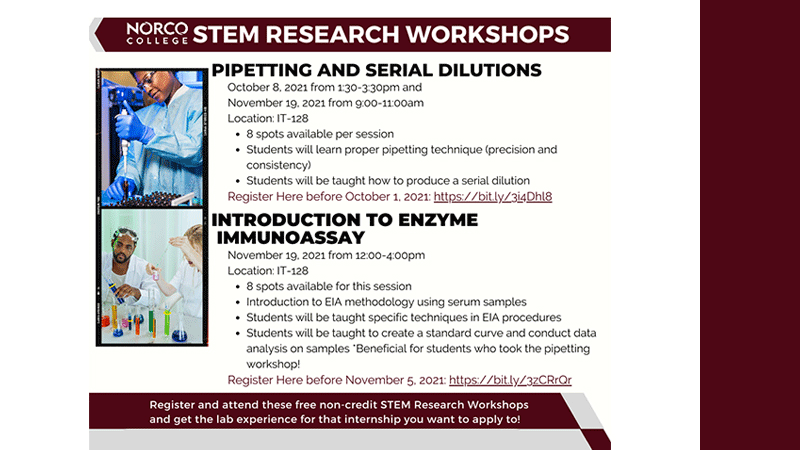 STEM Research Workshops