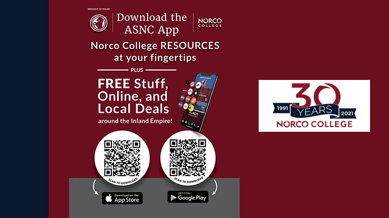 Norco College ASNC App Available