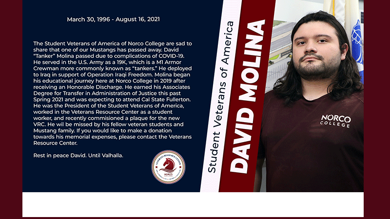 Honoring the Tragic Loss of David Molina