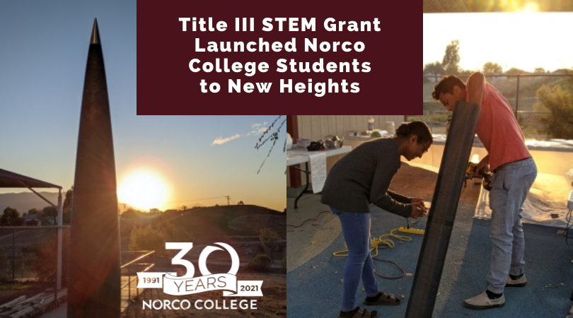 Title III STEM Grant Launches Students to New Heights