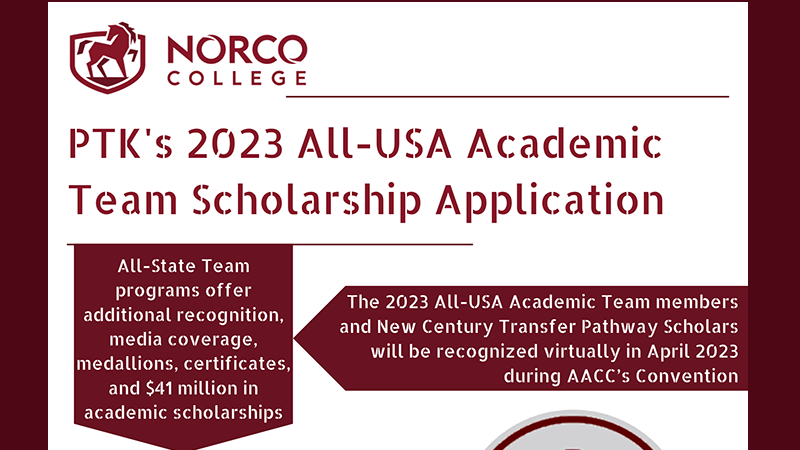 PTK 2023 All-USA Academic Team Scholarship Application