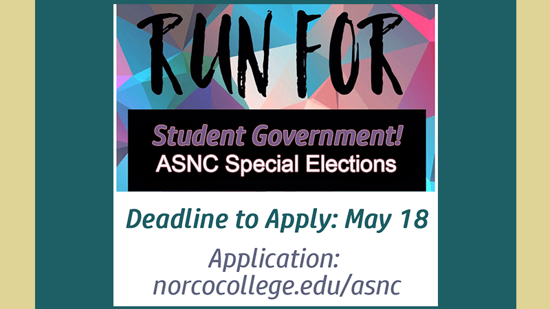 ASNC Special Elections: Call for Candidates