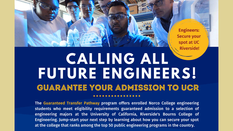 Calling All Future Engineers! Guarantee Your Admission to UCR
