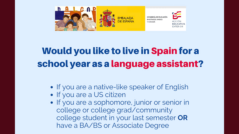 Language and Culture Assistant Program in Spain