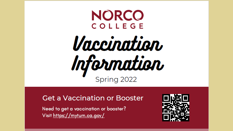 Spring 2022: Vaccination Information