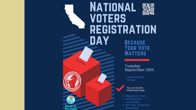Register to Vote - National Voter Registration Day is Tuesday, September 20