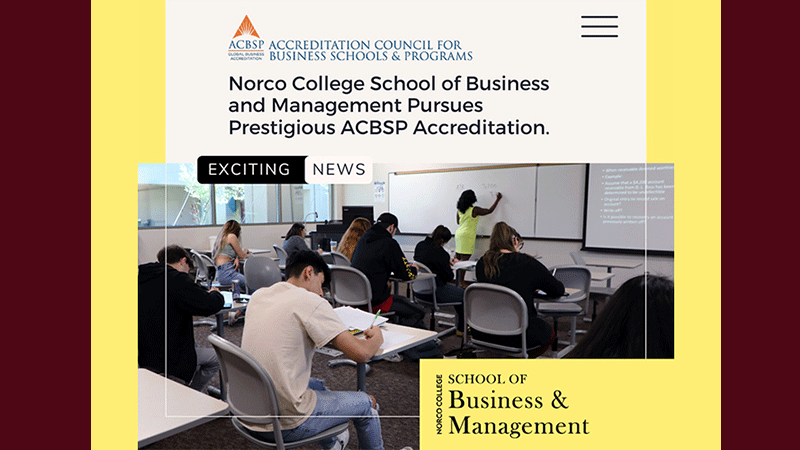School of Business & Management Pursues Prestigious ACBSP Accreditation