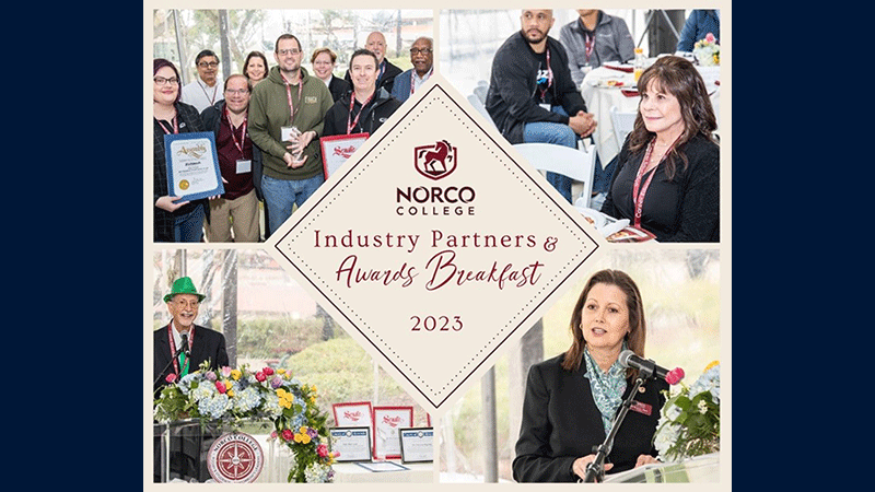 Norco College Hosts 2023 Industry Partners and Awards Breakfast