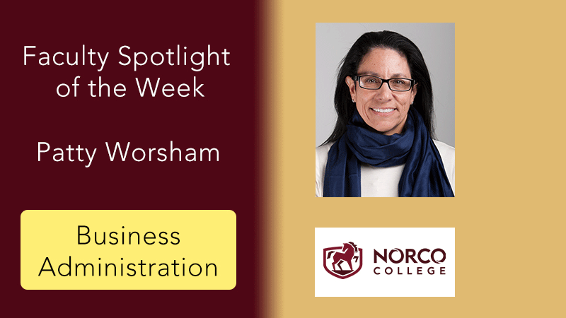 Faculty Spotlight of the Week - Patty Worsham