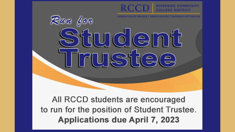 Student Trustee Elections - Call for Candidates