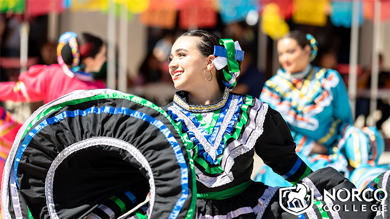 Hispanic Heritage Month celebration at Norco College in 2023