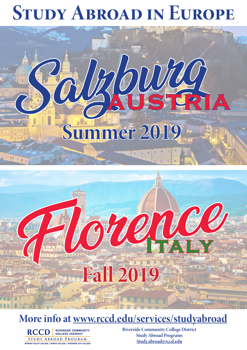 Summer Abroad Flyer