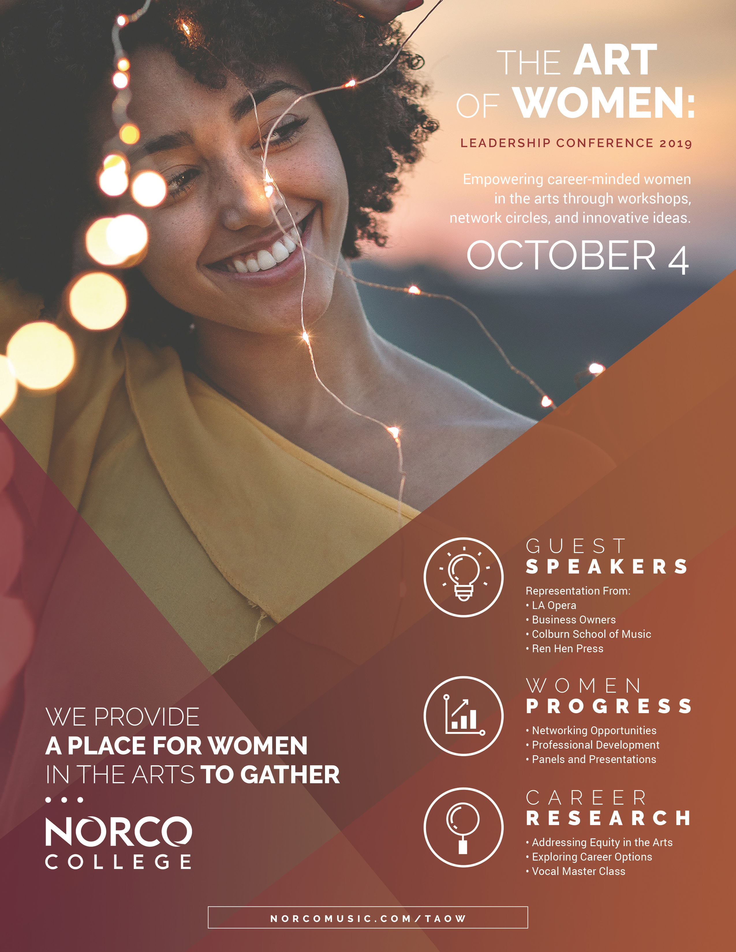 The Art of Women Leadership Conference Ad