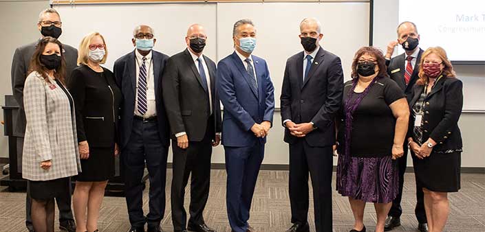 Board of Trustees meeting with VA Secretary