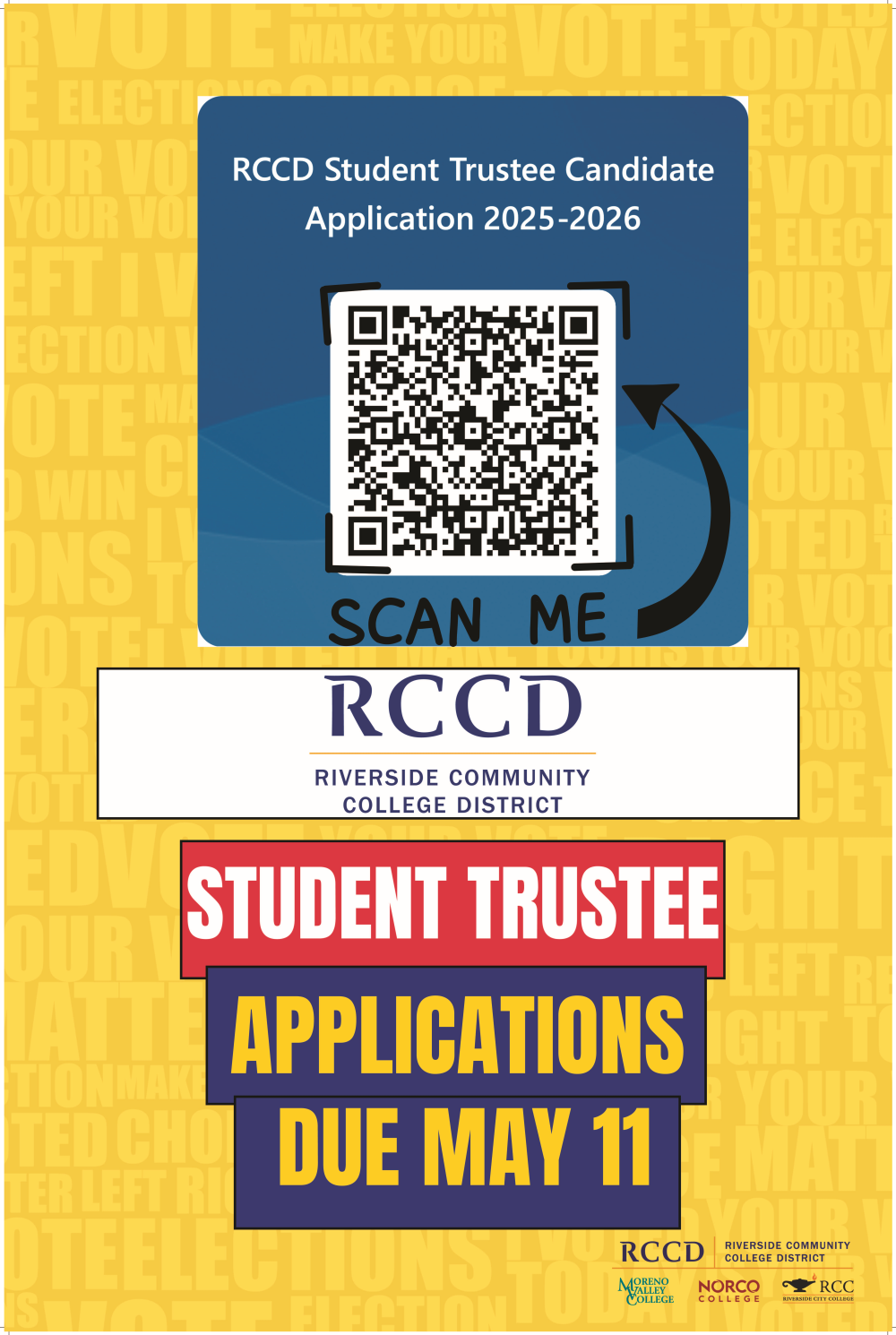 Student Trustee Elections Call for Candidates Spring 2025 flyer Student Trustee Elections Call for Candidates Spring 2025 flyer