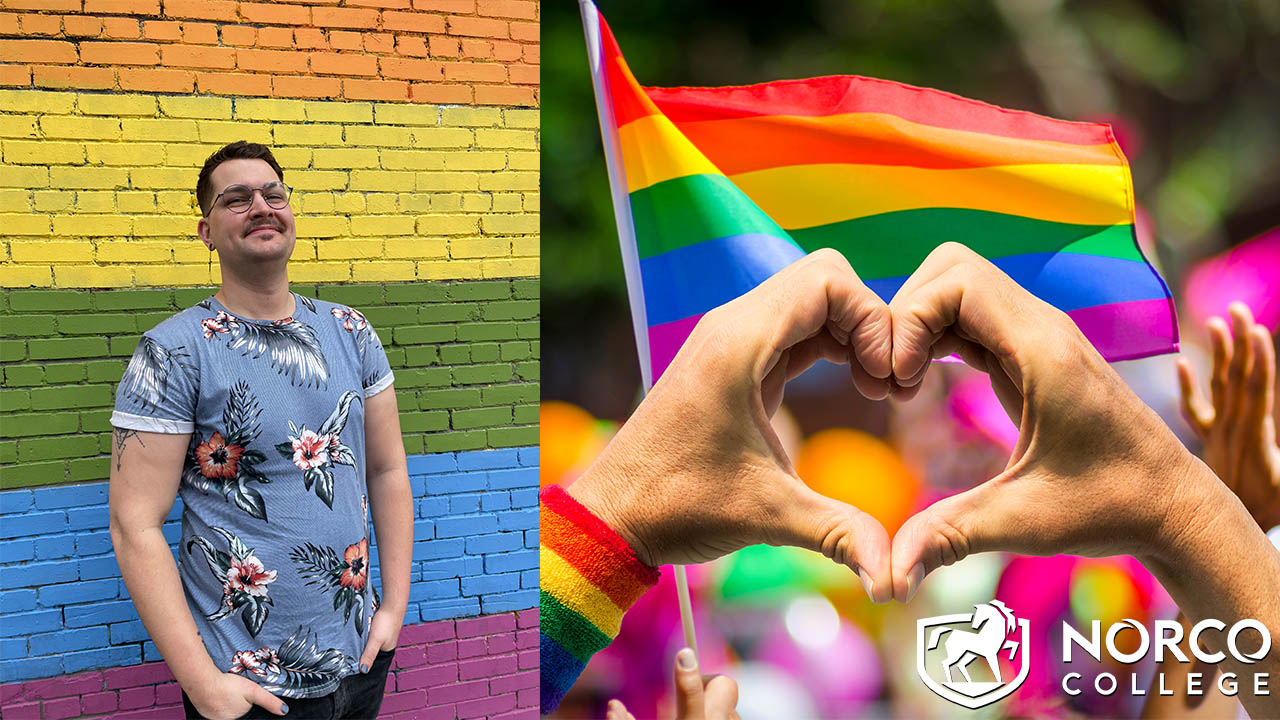 Julian K. Cobb and heart hands 