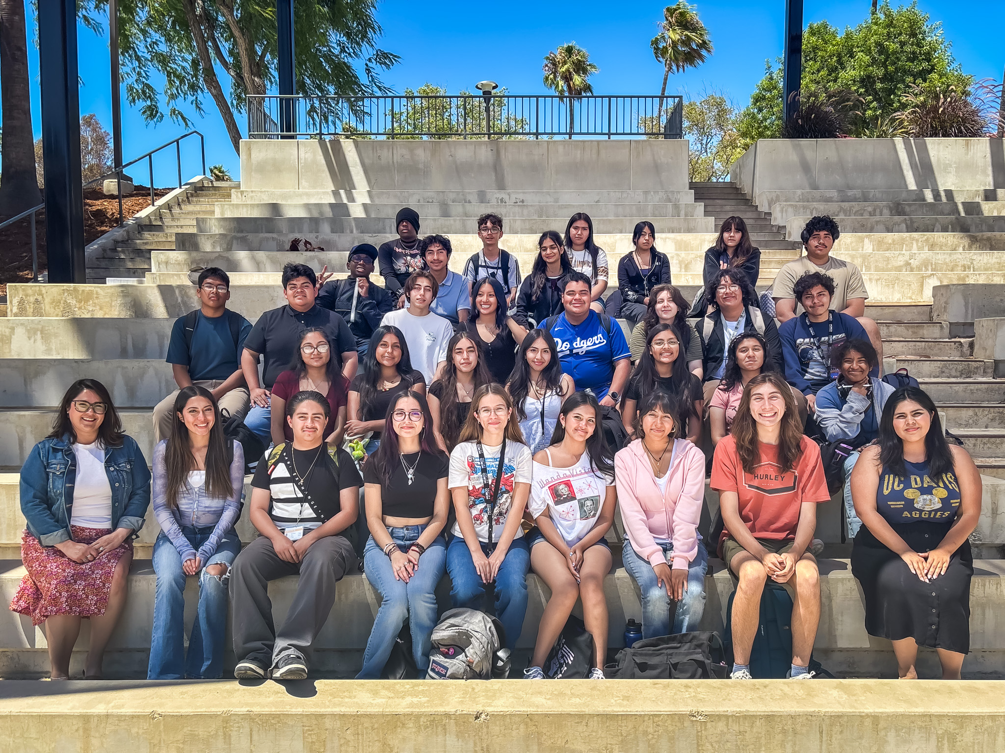 Students in the Upward Bound Summer Program Students in the Upward Bound Summer Program