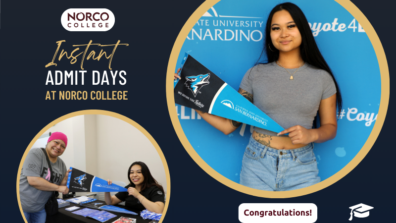 Instant Admit Day Opens Direct Pathway from RCCD to CSUSB