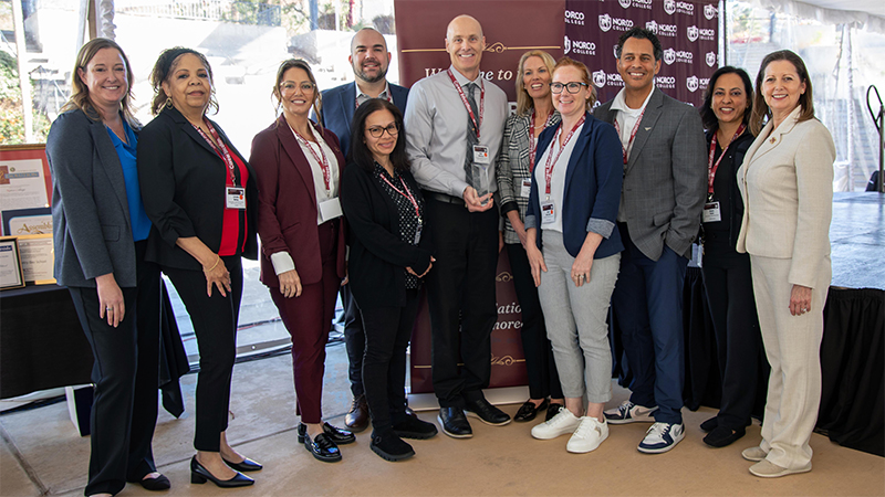 CNUSD CTE Receives President's Award