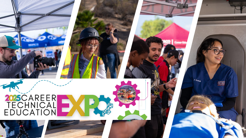 2025 Career Technical Education Expo banner