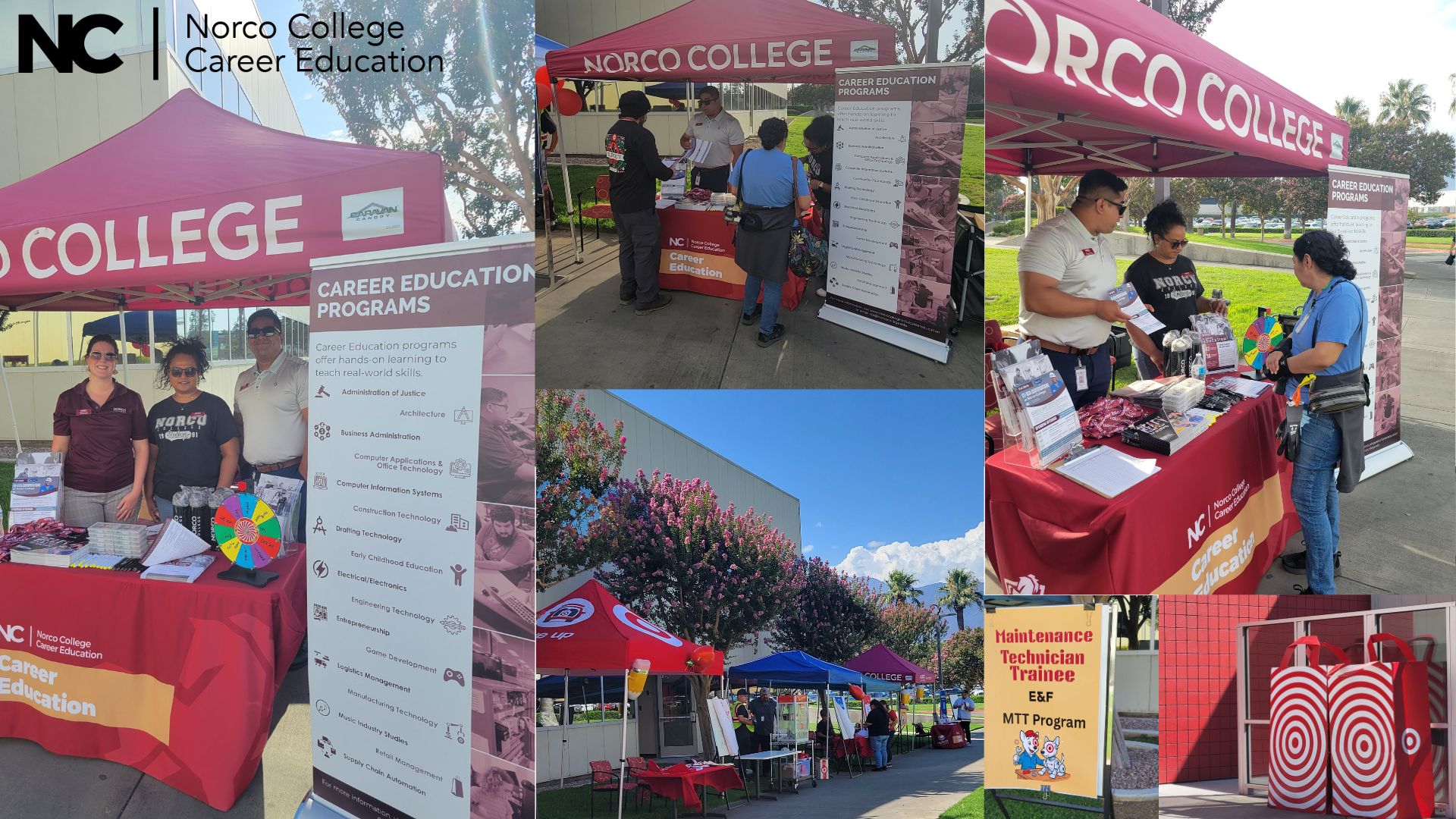 Norco College CTE Showcases Supply Chain Automation Programs at Target’s Career Fair