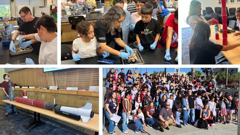 Lincoln Fundamental Elementary students engaging with STEM activities