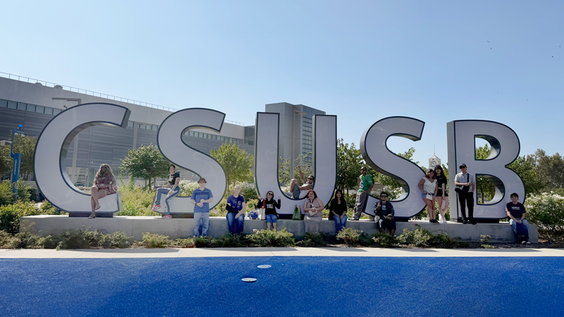 Norco College AANHPI students at Cal State University San Bernardino