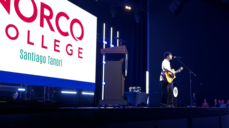 NC Student Performs Original Song at Eastvale 2026 State of the City