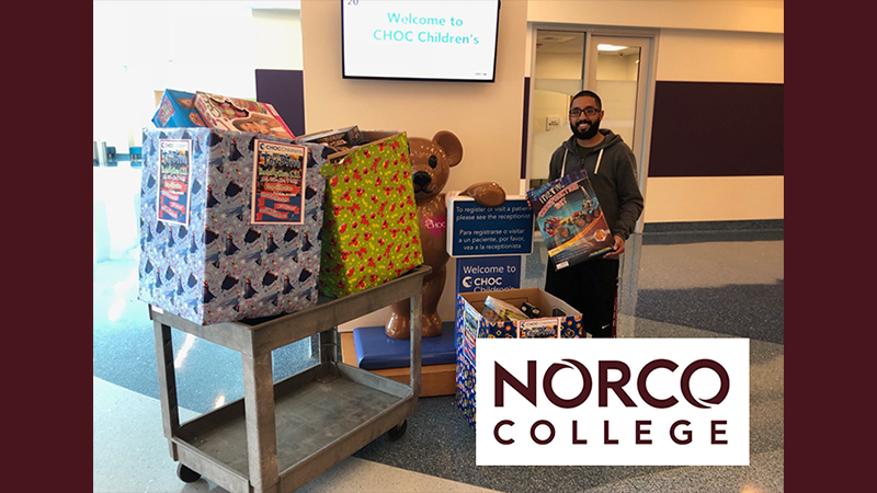 Norco College Student Veterans of America toy drive featured image