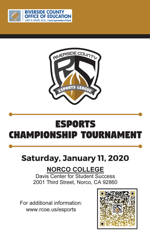 E Sports Championship Tournament Flyer