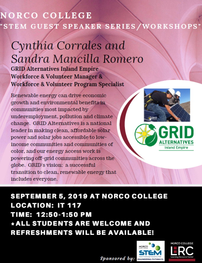 STEM Guest Speaker Series: Cynthia Morales and Sandra Mancilla Romero