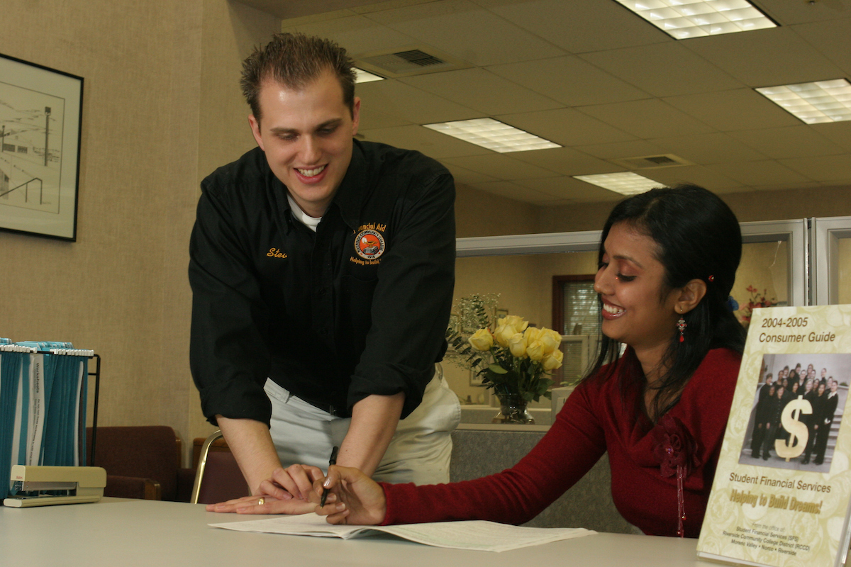 Norco College Student Financial Services workers