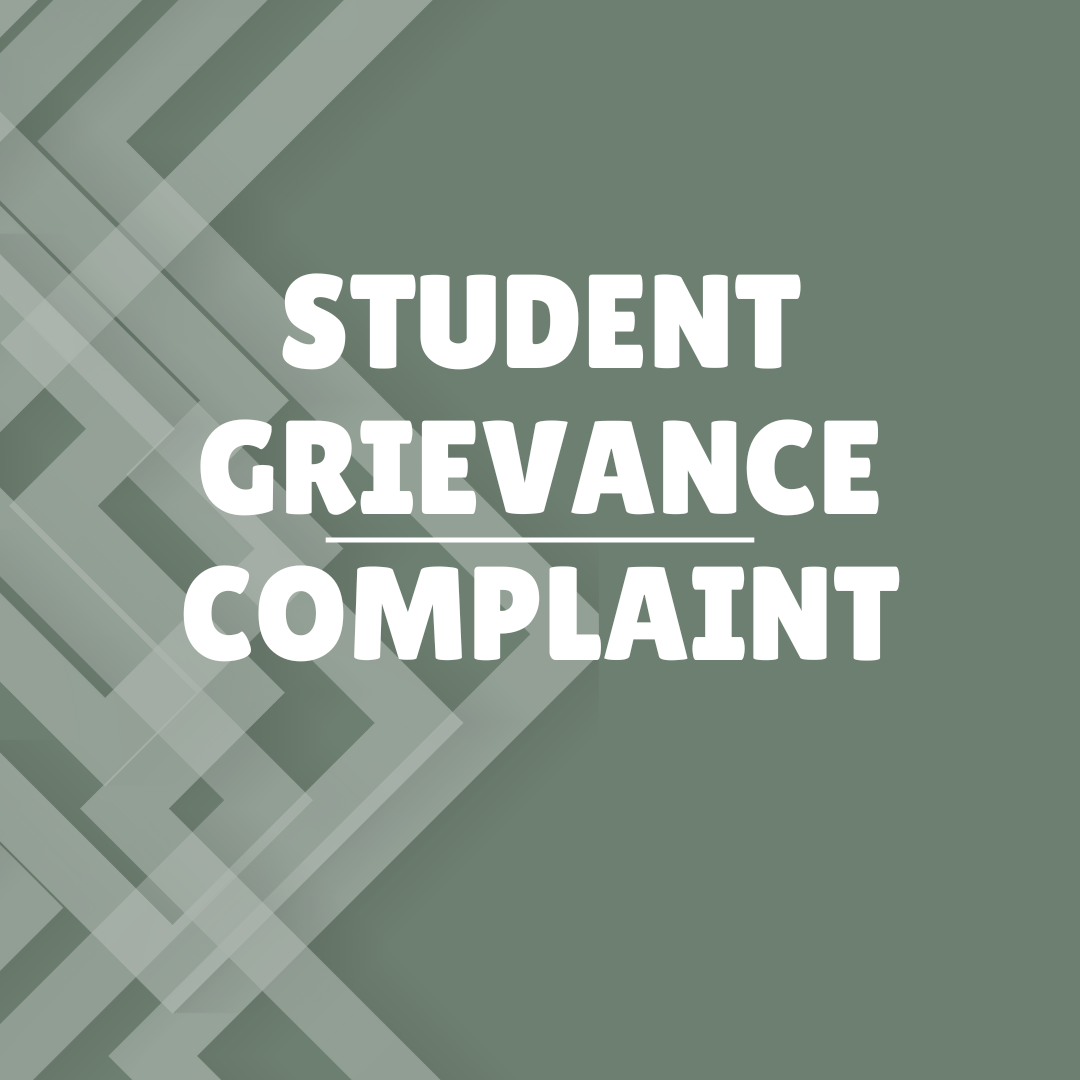 Student Grievance Complaint button