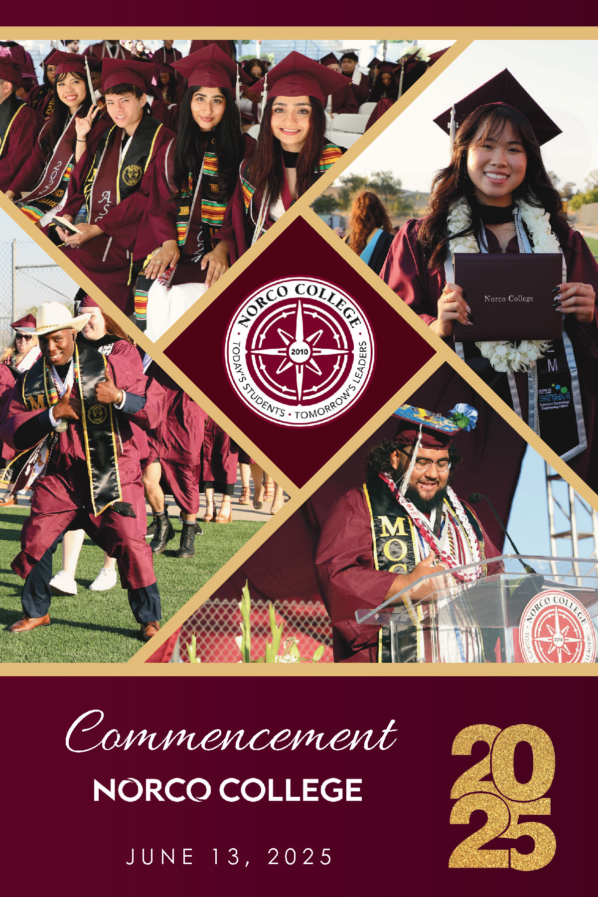Norco College Commencement 2025 Brochure