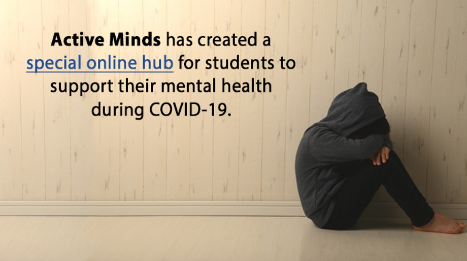 Active Minds has created a special online hub button image