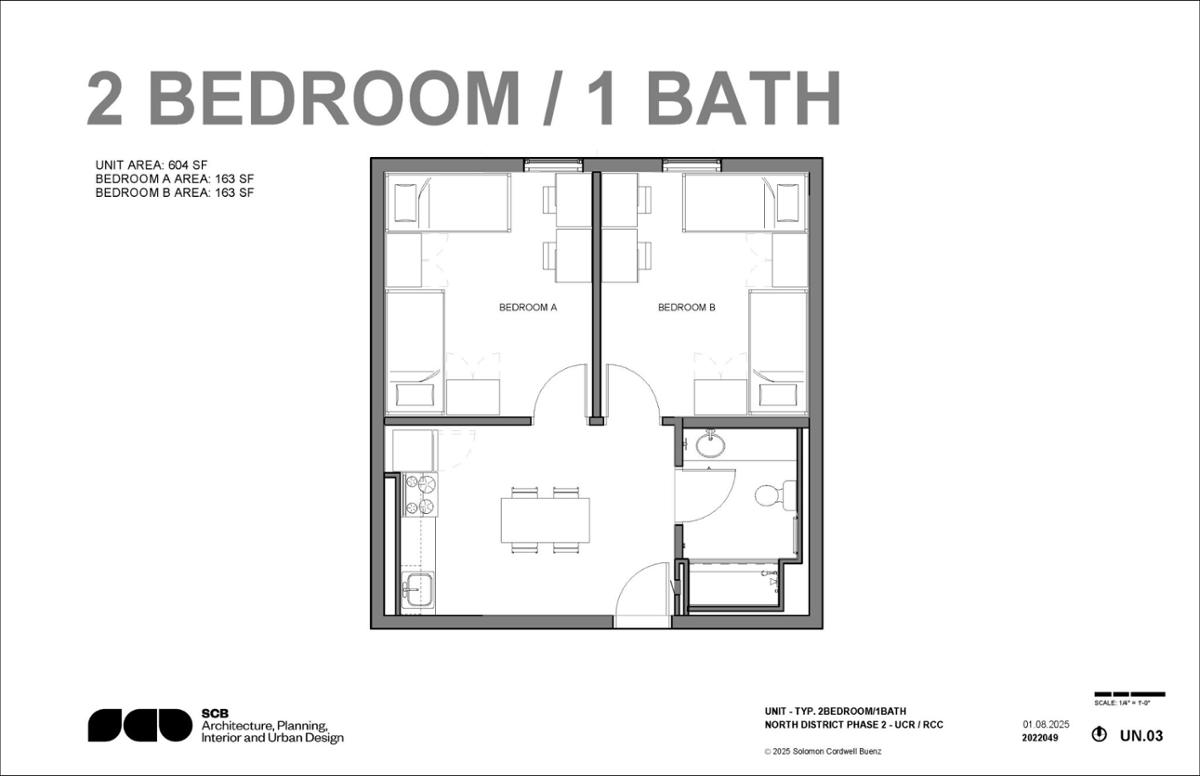 UCR-RCCD Housing Floor Plan by SCB UCR-RCCD Housing Floor Plan by SCB