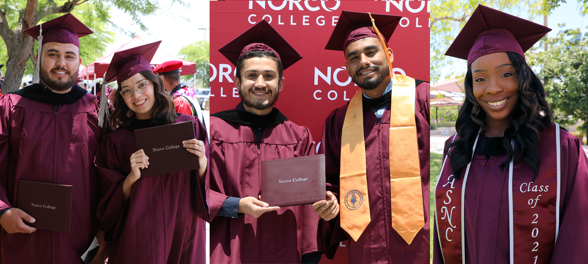 2021 Commencement Collage banner