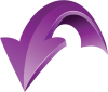 Purple Down Arrow 2